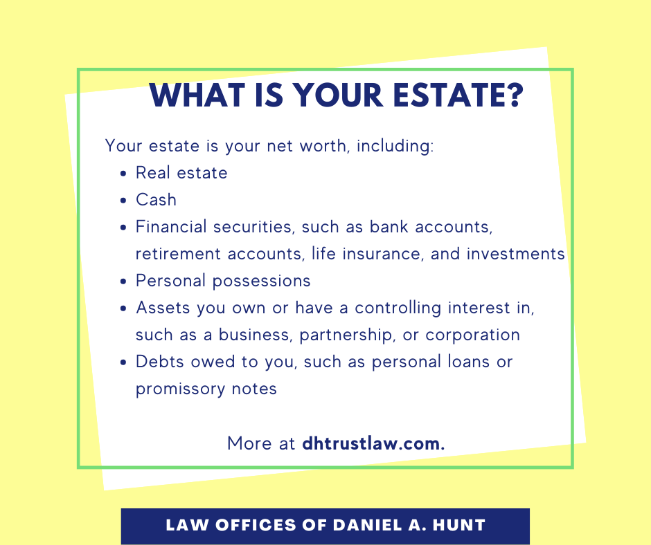 What Is An Estate? • Law Offices Of Daniel Hunt