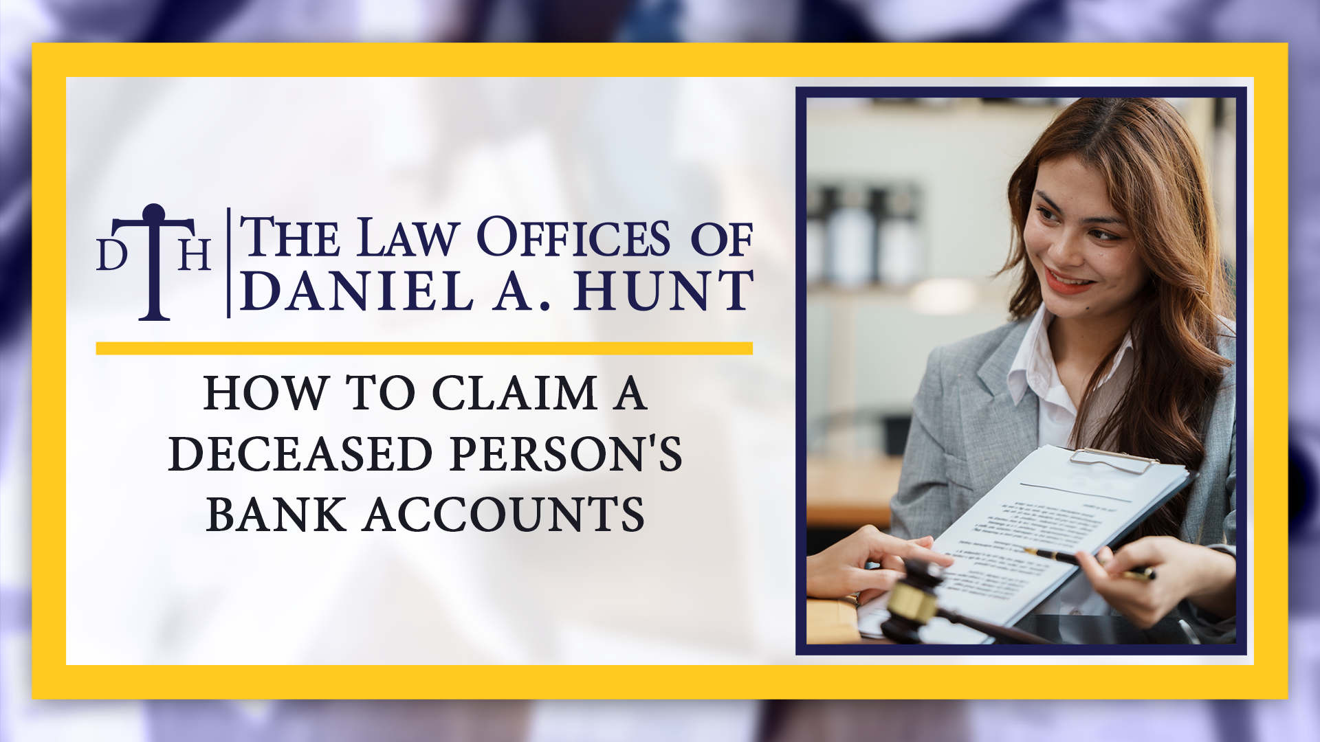 How to Claim a Deceased Person's Bank Account