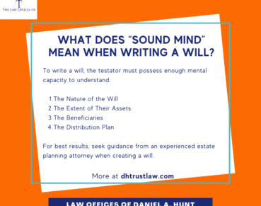 What Does “Sound Mind” Mean When Writing a Will