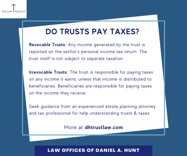 Do Trusts Pay Taxes?