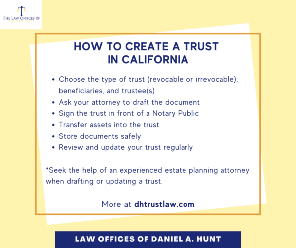 How to Create a Trust in CA