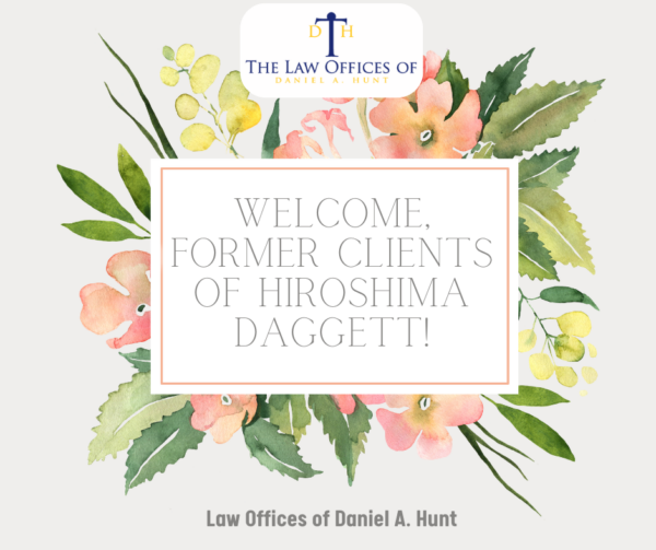 Welcome- Former Clients of Hiroshima Daggett