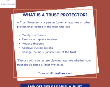 What is a Trust Protector?