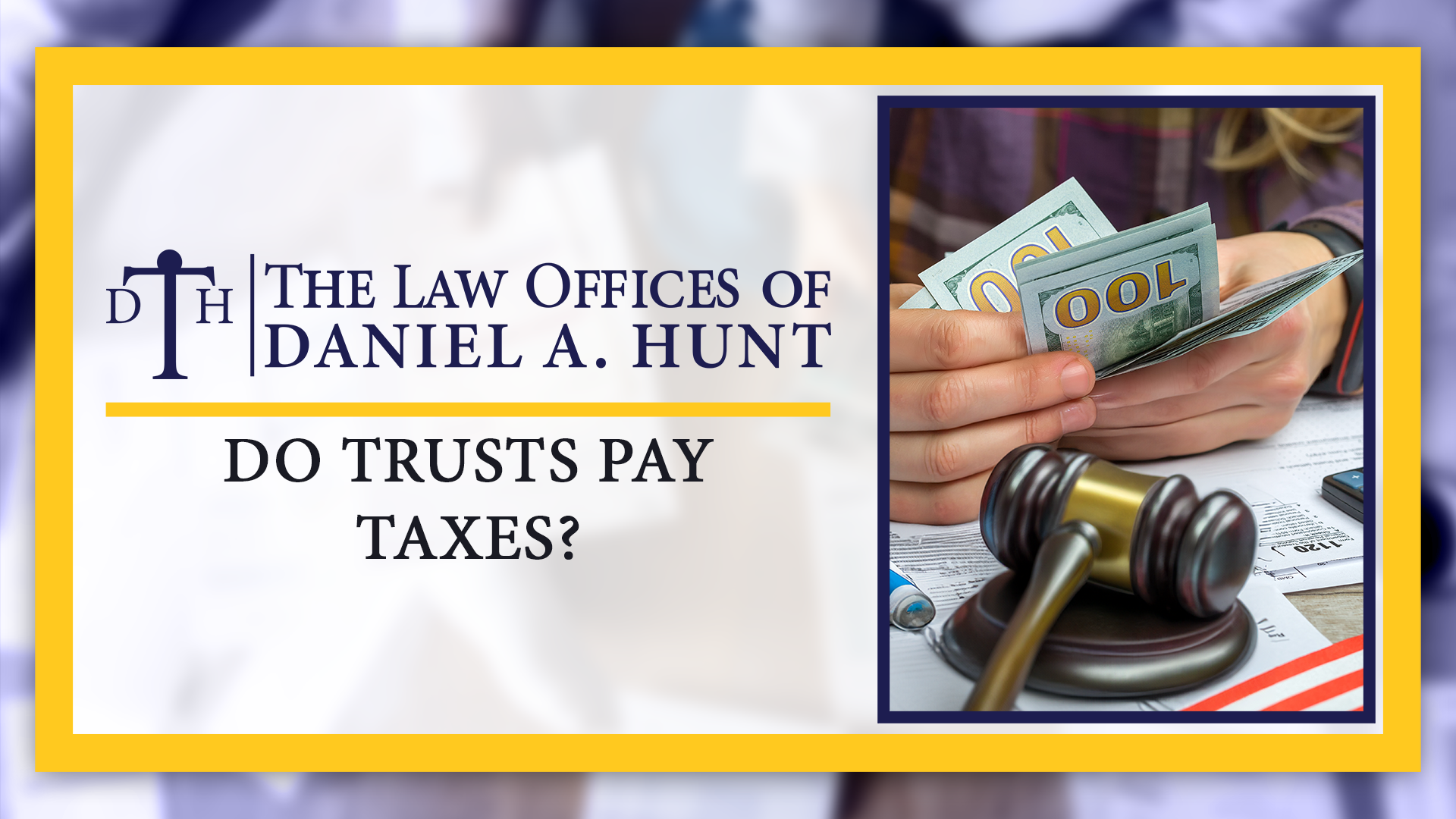 Do Trusts Pay Taxes