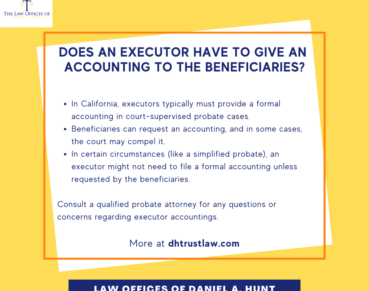 Does an Executor Have to Give an Accounting to the Beneficiaries