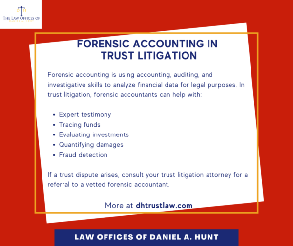 Forensic Accounting in Trust Litigation