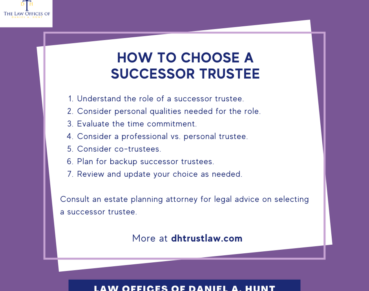 How to Choose a Successor Trustee for a Living Trust