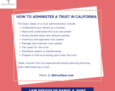 How to Administer a Trust in California