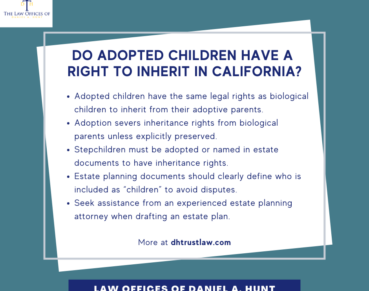 Do Adopted Children Have a Right to Inherit in California