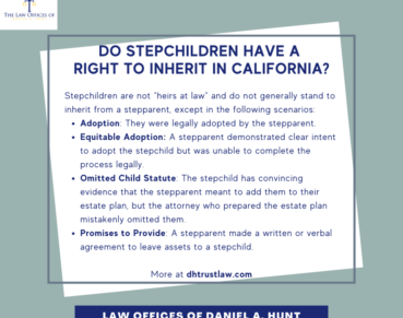 Do Stepchildren Have a Right to Inherit in California