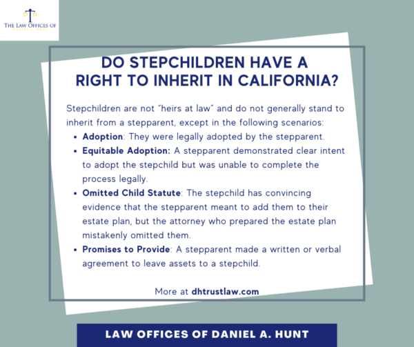 Do Stepchildren Have a Right to Inherit in California