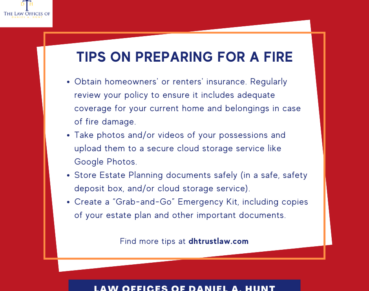 Tips on Preparing for a Fire (1)